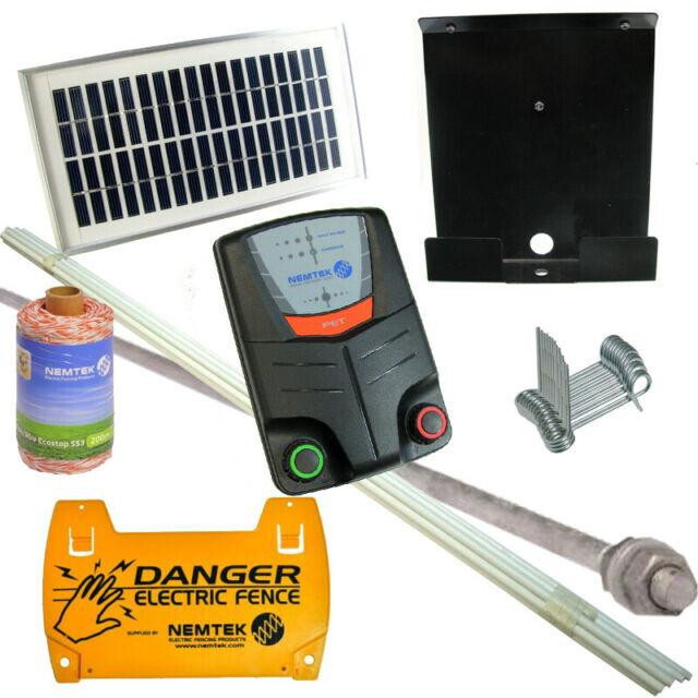 Nemtek Solar Pet Fence Kit